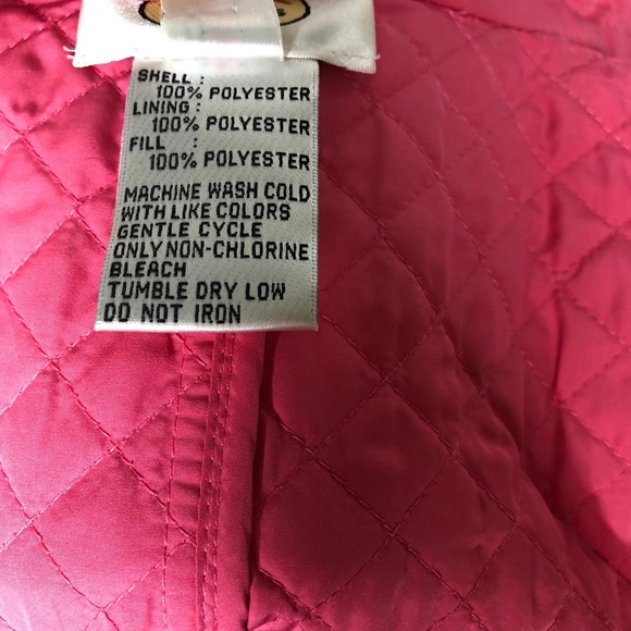 Talbots quilted lightweight vest, snap closure - Picture 6 of 6